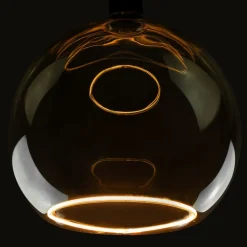 SEGULA floating bol G300 E27 8W grijs glas open