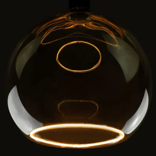 SEGULA floating bol G300 E27 8W grijs glas open