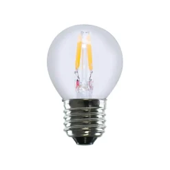 Segula LED E27 3W golfbal 24V DC gloeidraad helder 927 dimbaar