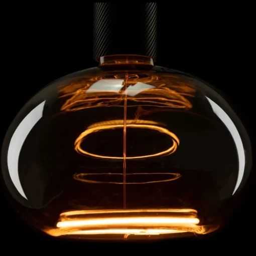 SEGULA LED Floating ovaal E27 4,5W dimbaar rook