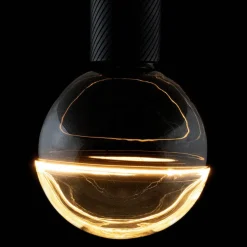 Segula LED globe Illusion E27 G145 helder/zwart 6W 1900K dimbaar