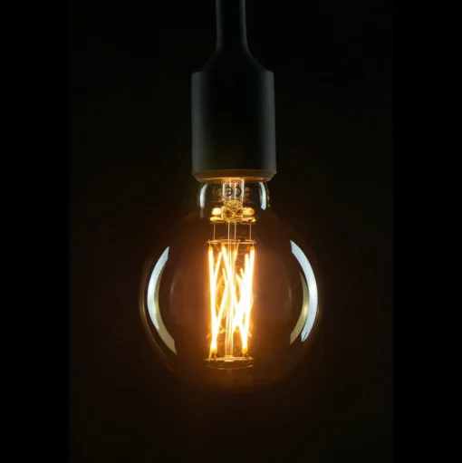Segula LED globe lamp E27 G95 5W 2.200K goud dimbaar