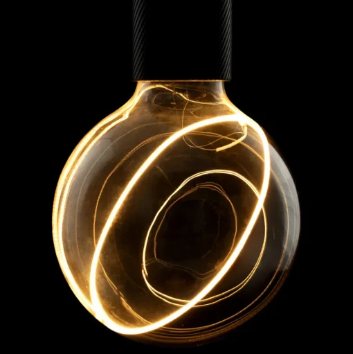 Segula LED Illusion G125 E27 5W Diagonaal helder/rook