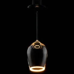 Segula LED lamp Drijvende rode wijn zwart, E27 5 W 922