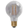 SEGULA LED lamp E27 5 W G80 1.900K dimbaar smoke