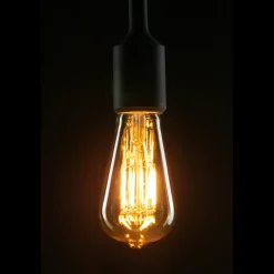 Segula LED lamp E27 ST64 5W 2200K goud/zilver dimbaar