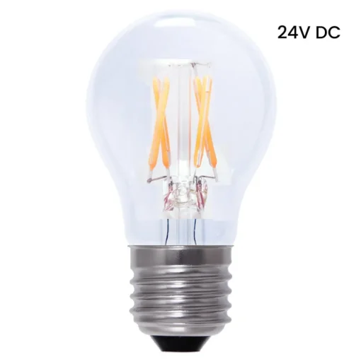 Segula LED lamp 24V DC E27 3W gloeidraad 927 ambient