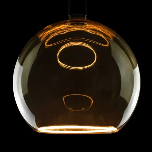 Segula LED zwevende globe G300 E27 5W 922 goud dimbaar