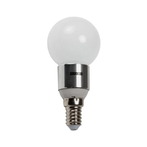 SELETTI LED lamp E14, G50, 4 W, opaal 3.000 K