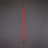 SELETTI LED lamp Linea, rood, houten details, universeel