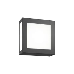 Sensor-buitenwandlamp Aqua Legendo Mini, antraciet