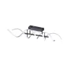 Sequence LED plafondlamp, dimbaar, CCT, aluminium
