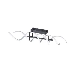 Sequence LED plafondlamp, dimbaar, CCT, aluminium