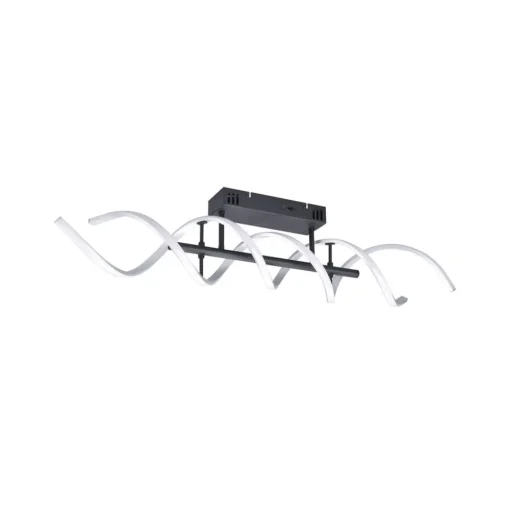 Sequence LED plafondlamp, dimbaar, CCT, aluminium