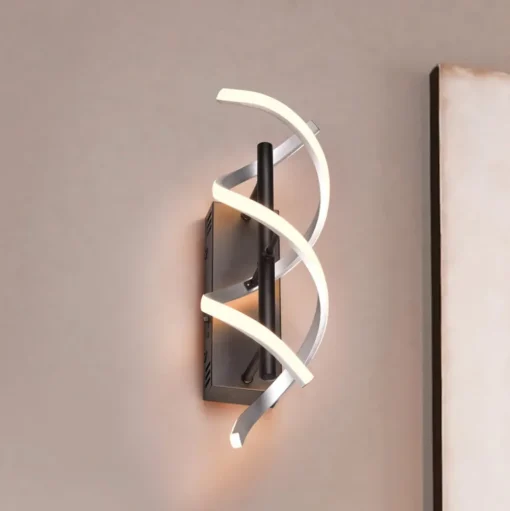 Sequence LED wandlamp, dimbaar, CCT, aluminium