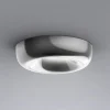 serien.lighting Spouwinbouw S, glanzend aluminium