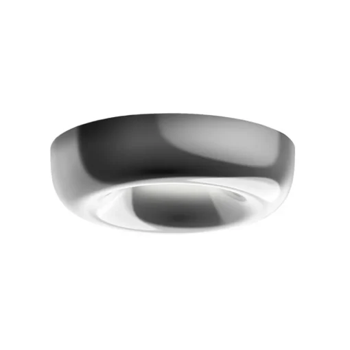 serien.lighting Spouwinbouw S, glanzend aluminium