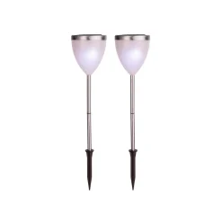 Set van twee led-solarlampen Jannik