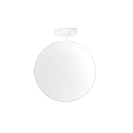 Sferis plafondlamp, 30 cm, wit