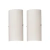 Sidra halfronde wandlamp, set van 2