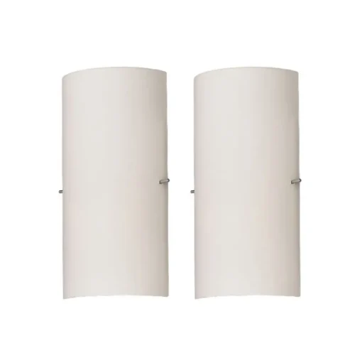 Sidra halfronde wandlamp, set van 2