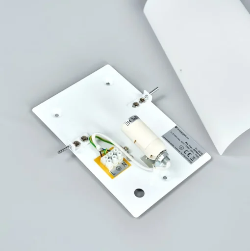 Sidra halfronde wandlamp, set van 2