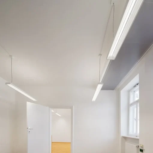 Siteco Taris touwophanging m. baldakijn hoekig wit