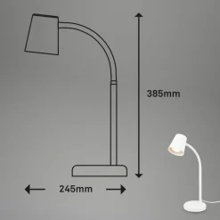 Skriva tafellamp, GU10 fitting, wit