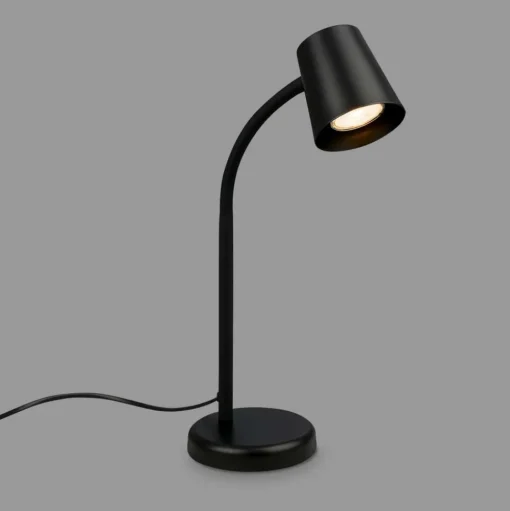 Skriva tafellamp, GU10 fitting, zwart