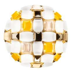Slamp Mida plafondlamp, 50 cm amber