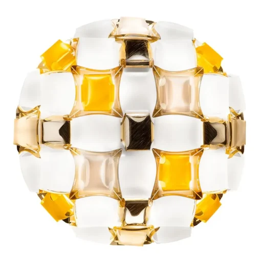 Slamp Mida plafondlamp, 50 cm amber
