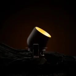SLC Cup LED inbouwdownlight zwart/goud 2.700K