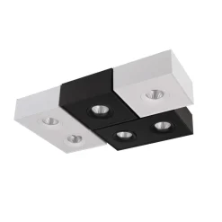 SLC DL04 Surface X2 opbouwlamp 2.700K zwart