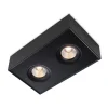 SLC DL04 Surface X2 opbouwlamp 3.000K zwart