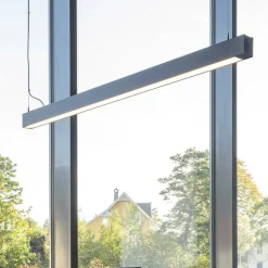 SLC LED plafondlamp Klik voor lengte 112 cm, zwart, CCT
