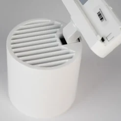 SLC LED railspot Fox, wit, 3.000 K, 3-fasen railsysteem