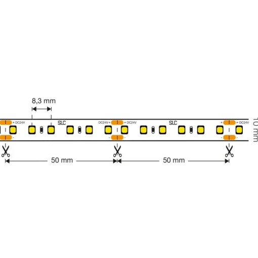 SLC LED Strip Full Spectrum Cri Cri 98, 5m IP20 4.000K