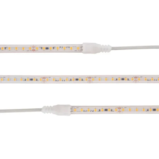 SLC LED strip sauna tot 105°C, 24V IP67 5m 2.700K