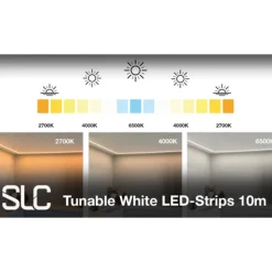 SLC LED Strip Tunable White 827-865 10m 125W IP54