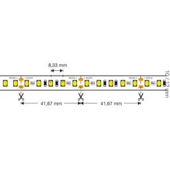 SLC LED Strip Ultra Long iCC IP67 30m 240W 2.700K