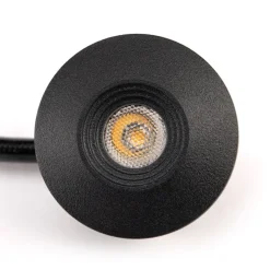 SLC MiniOne Fixed LED downlight IP65 zwart 927