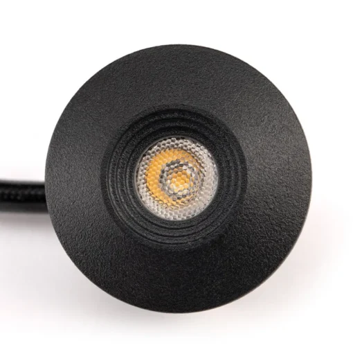 SLC MiniOne Fixed LED downlight IP65 zwart 927