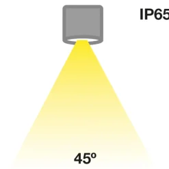 SLC MiniOne Fixed LED downlight IP65 wit 927