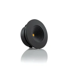 SLC MiniOne Fixed LED inbouwlamp zwart 2.700K