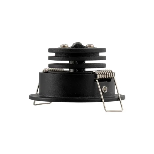 SLC MiniOne Tilt LED inbouwlamp zwart 2.700 K