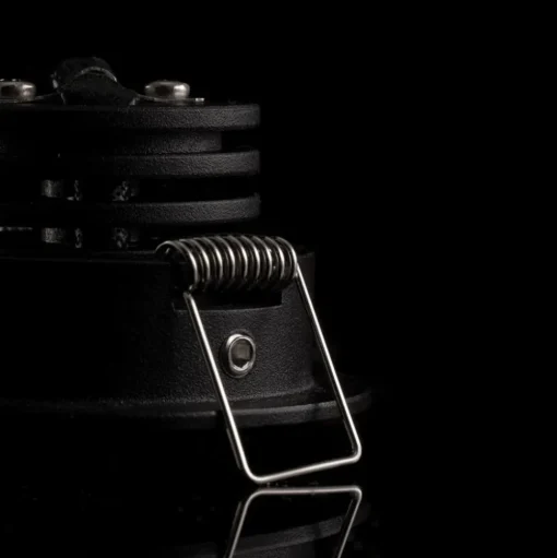 SLC MiniOne Tilt LED inbouwlamp zwart 2.700 K
