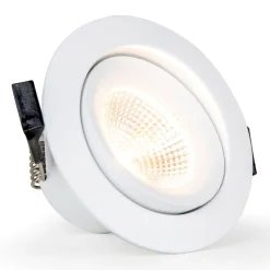 SLC One 360° LED inbouwlamp wit 2.700K