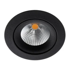 SLC One 360° SunLike LED inbouwlamp zwart 927