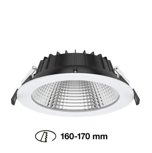 SLC Shift LED inbouwspot Ø 19cm CCT, wit