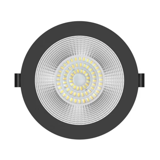 SLC Shift LED inbouwspot Ø 19cm CCT, zwart